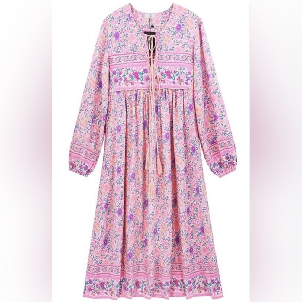 Floral Boho Dress NWOT